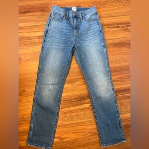 J. Crew “High-rise Vintage Straight” in size 26